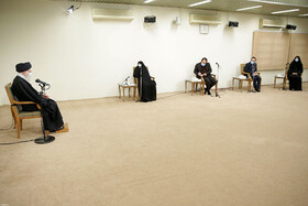 دیدار خانواده دانشمند شهید محسن فخری‌زاده با مقام معظم رهبری