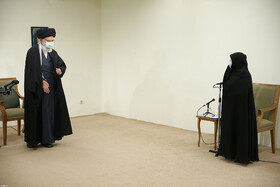 دیدار خانواده دانشمند شهید محسن فخری‌زاده با مقام معظم رهبری