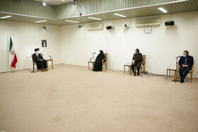 دیدار خانواده دانشمند شهید محسن فخری‌زاده با مقام معظم رهبری