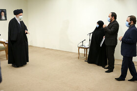 دیدار خانواده دانشمند شهید محسن فخری‌زاده با مقام معظم رهبری