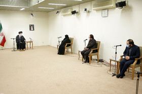 دیدار خانواده دانشمند شهید محسن فخری‌زاده با مقام معظم رهبری