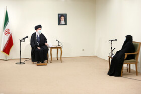 دیدار خانواده دانشمند شهید محسن فخری‌زاده با مقام معظم رهبری