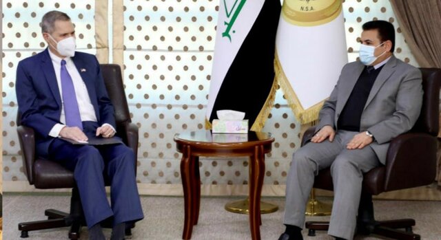 دیدار مشاور امنیت ملی عراق با سفیر آمریکا با محوریت تروریسم