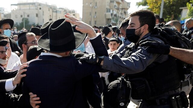 تشدید درگیری میان یهودیان تندرو و پلیس رژیم صهیونیستی