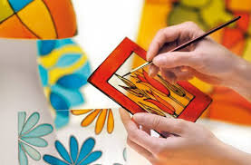 کارگاه آموزش نقاشی روی شیشه برگزار می‌شود