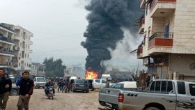 ۱۰ کشته و زخمی در انفجاری در شهر عفرین سوریه