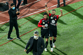 خوشحالی احمد نورالهی زننده گل دوم پرسپولیس 