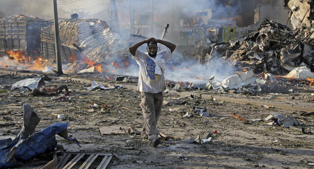 ۱۰ کشته بر اثر دو انفجار در پایتخت سومالی