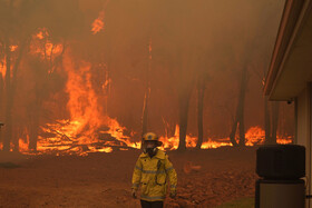 آتش سوزی جنگلی موجب تخریب ده ها خانه در استرالیا شد