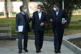 اسحاق جهانگیری، معاون اول رییس جمهوری در جلسه هیات دولت - ۱۵ بهمن