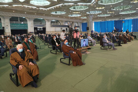 نشست تصویری مداحان اهل‌بیت (ع) با مقام معظم رهبری