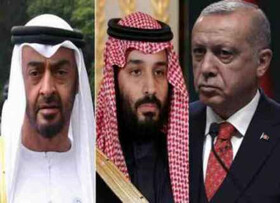 بلومبرگ افشا کرد: تحرکات پنهان و آشکار ترکیه، امارات و عربستان برای کاهش تنش