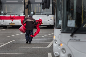 آیین بهره‌برداری از ۱۱۰ دستگاه اتوبوس ناوگان حمل و نقل عمومی شهر تهران