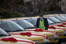 آیین بهره‌برداری از ۱۱۰ دستگاه اتوبوس ناوگان حمل و نقل عمومی شهر تهران