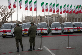 آیین بهره‌برداری از ۱۱۰ دستگاه اتوبوس ناوگان حمل و نقل عمومی شهر تهران