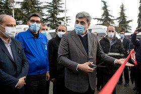 آیین بهره‌برداری از ۱۱۰ دستگاه اتوبوس ناوگان حمل و نقل عمومی شهر تهران