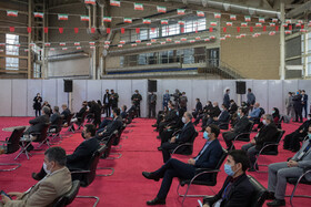 آیین بهره‌برداری از ۱۱۰ دستگاه اتوبوس ناوگان حمل و نقل عمومی شهر تهران