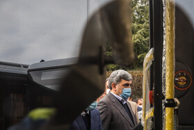 آیین بهره‌برداری از ۱۱۰ دستگاه اتوبوس ناوگان حمل و نقل عمومی شهر تهران