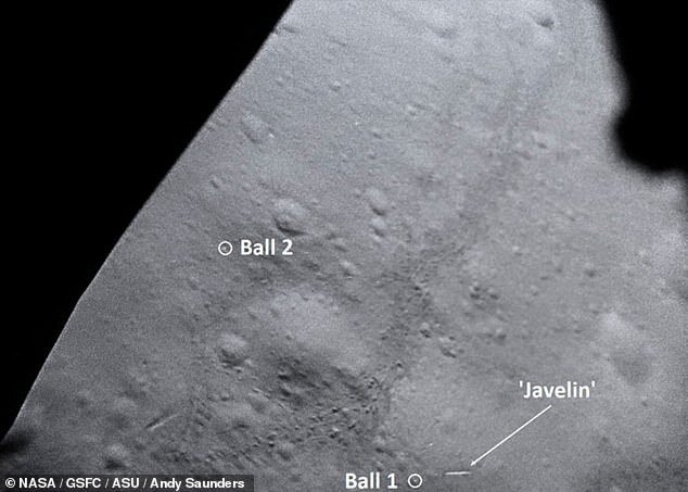 توپ گمشده‌ی گلف در ماه پیدا شد!+تصاویر