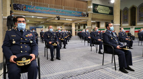 دیدار جمعی از فرماندهان نیروی هوایی و نیروی پدافند هوایی ارتش با مقام معظم رهبری