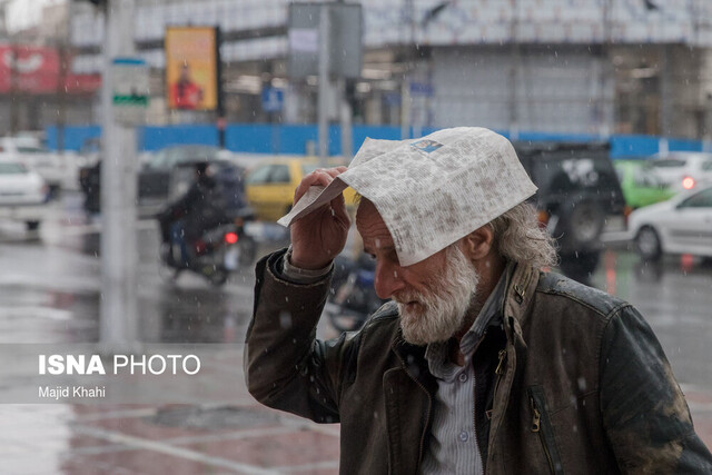 بارش در شمال و گرد و خاک در جنوب تهران / از فردا هوا خنک‌تر می‌شود