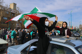 راهپیمایی ۲۲ بهمن - همدان