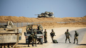 رزمایش ارتش رژیم صهیونیستی در مرز لبنان