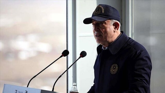 حضور وزیر دفاع ترکیه و رئیس ستاد ارتش این کشور در نوار مرزی با عراق