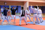 پایان ششمین اردوی تیم ملی کاراته
