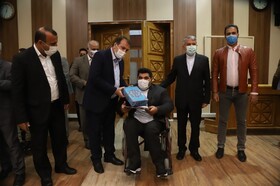تجلیل از قهرمانان استان فارس با حضور صالحی امیری
