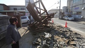 مصدومان زلزله ژاپن به ۱۵۰ نفر افزایش یافت