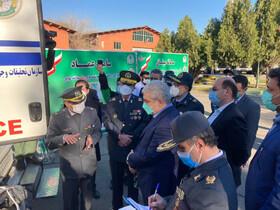 رونمایی از سامانه راداری بهمن و اتاق عمل سیار و خودکششی نجات