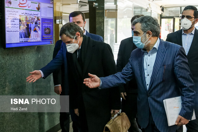 رافائل گروسی وارد تهران شد