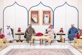دیدار پادشاه بحرین و ولیعهد ابوظبی