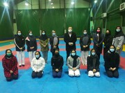حضور رییس فدراسیون کاراته در تمرین تیم های ملی بانوان
