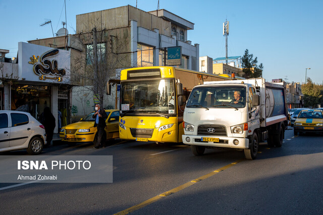 خدمت‌رسانی ناوگان اتوبوس‌رانی قم به ۱۰۰ هزار نفر در روز