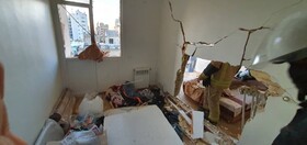انفجار شدید ساختمانی در مرکز تهران