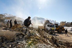 سیسخت بعد از زلزله