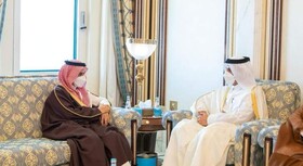 وزیران خارجه قطر و عربستان بر اهمیت تلاش عربی مشترک تاکید کردند