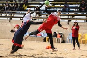 اصفهان قهرمان هندبال ساحلی زنان شد
