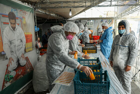 چهارمین مرحله رزمایش همدلی و کمک مومنانه