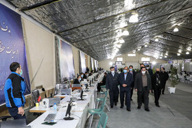 بازدید عیسی فرهادی، فرماندار تهران از روند ثبت نام حضوری داوطلبین  ششمین دوره انتخابات شورای شهر تهران 