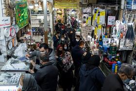 بازار بزرگ تهران در روزهای پایانی سال ۹۹