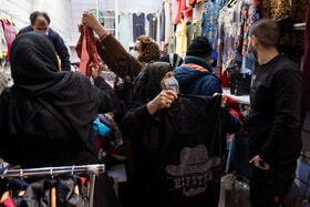 بازار بزرگ تهران در روزهای پایانی سال ۹۹