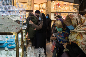 بازار بزرگ تهران در روزهای پایانی سال ۹۹