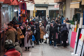 بازار بزرگ تهران در روزهای پایانی سال ۹۹