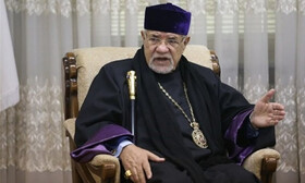 تبریک خلیفه ارامنه تهران به مناسبت آغاز سال نو