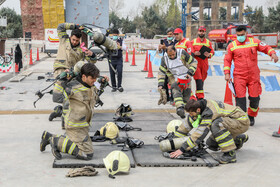 اولین دوره رقابتهای مهارتی - عملیاتی آتش نشانان تهران