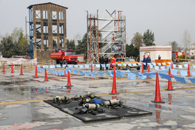 اولین دوره رقابتهای مهارتی - عملیاتی آتش نشانان تهران