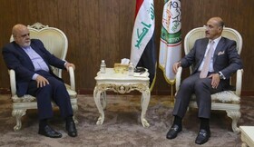 دیدار ایرج مسجدی با وزیر ورزش و جوانان عراق